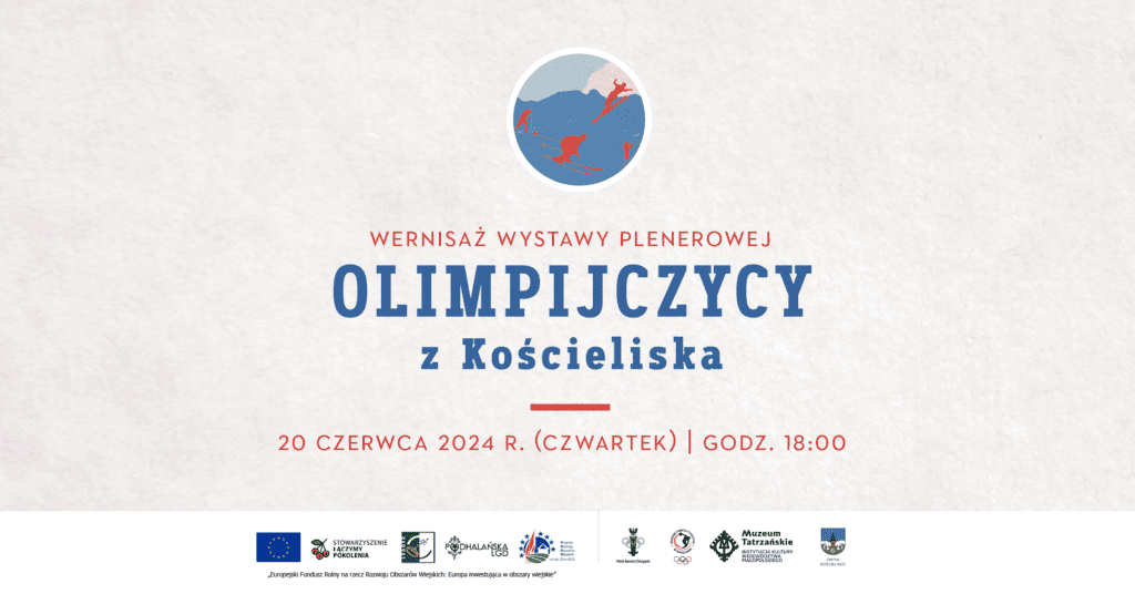 Wernisaż wystawy plenerowej „Olimpijczycy z Kościeliska”