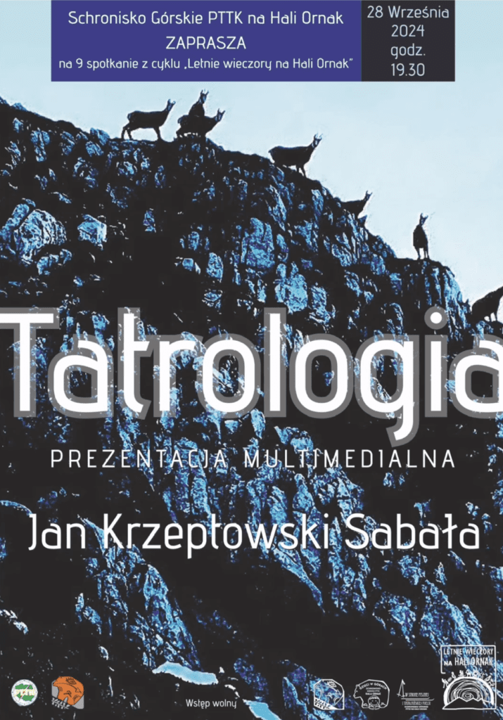 Prezentacja Jana Krzeptowskiego Sabały na „Letnich spotkaniach na Hali Ornak”