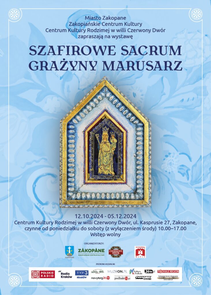 Wernisaż wystawy „Szafirowe sacrum Grażyny Marusarz”