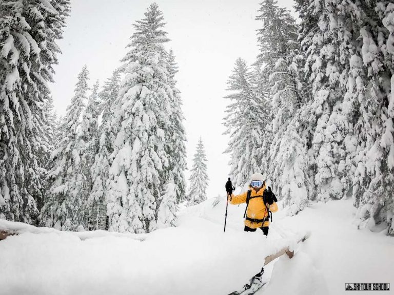 Gęsia Szyja na skitourach