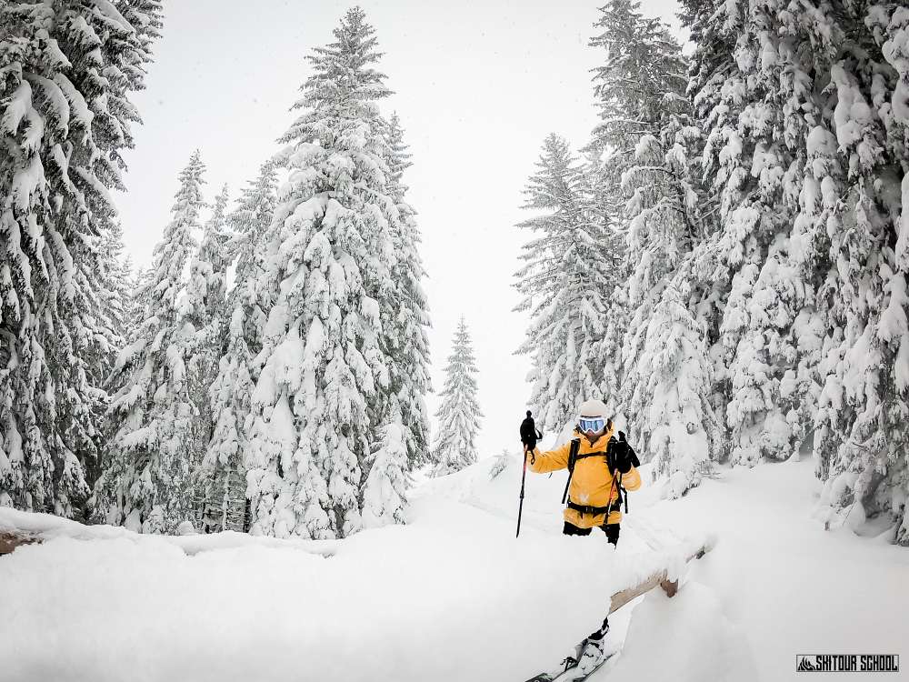 Gęsia Szyja na skitourach