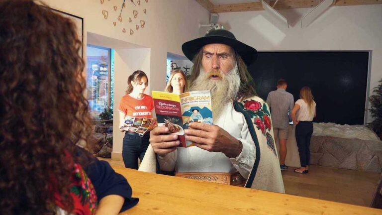 Gooral zwiedza Podhale z „Infogramem”