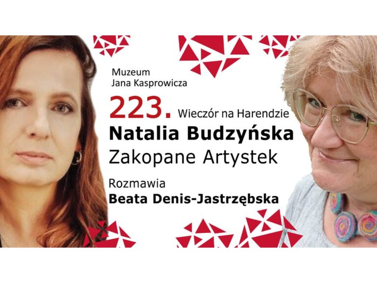 223. Wieczór Na Harendzie. Spotkanie z Natalią Budzyńską