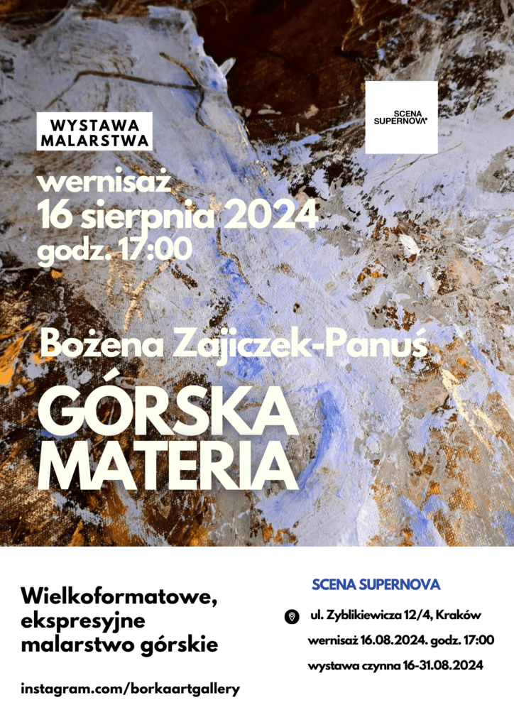 Górska Materia. Wernisaż wystawy Bożeny Zajiczek-Panuś