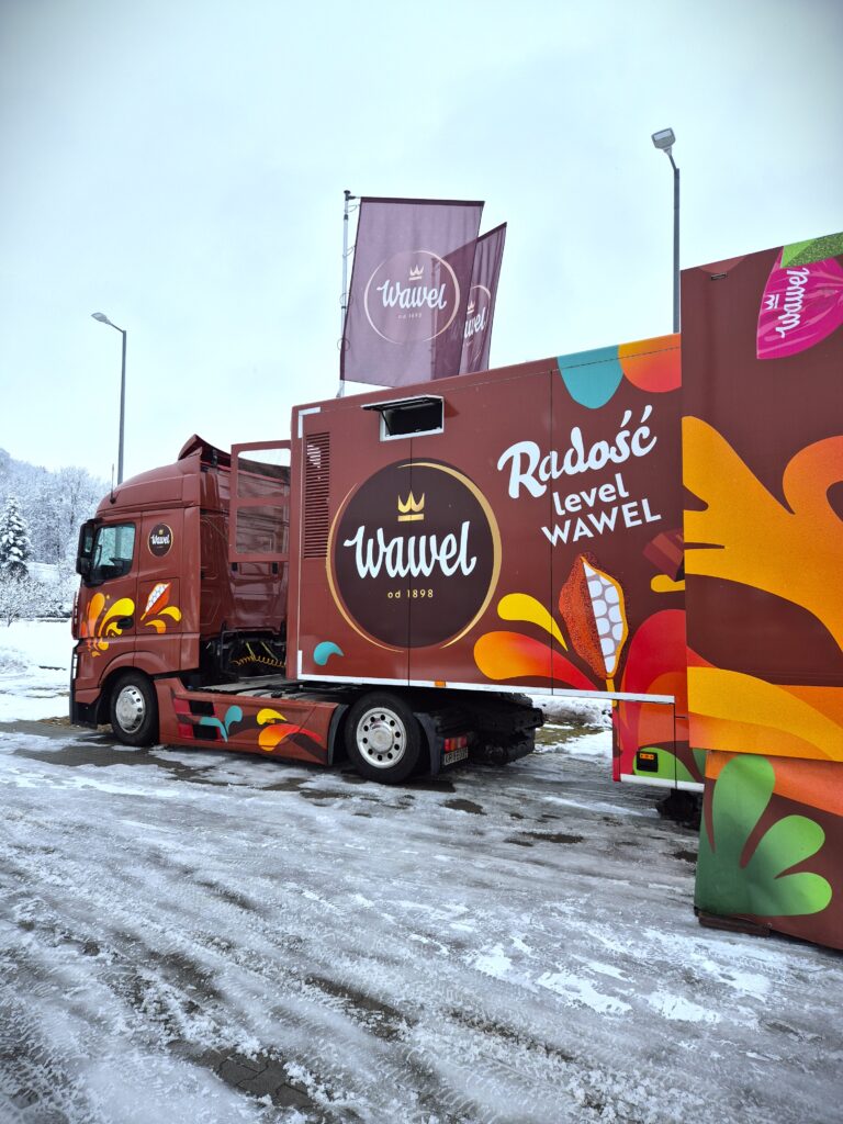 Słodka zabawa z Wawel Truck