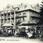 Goscie hotelu Bristol w Zakopanem