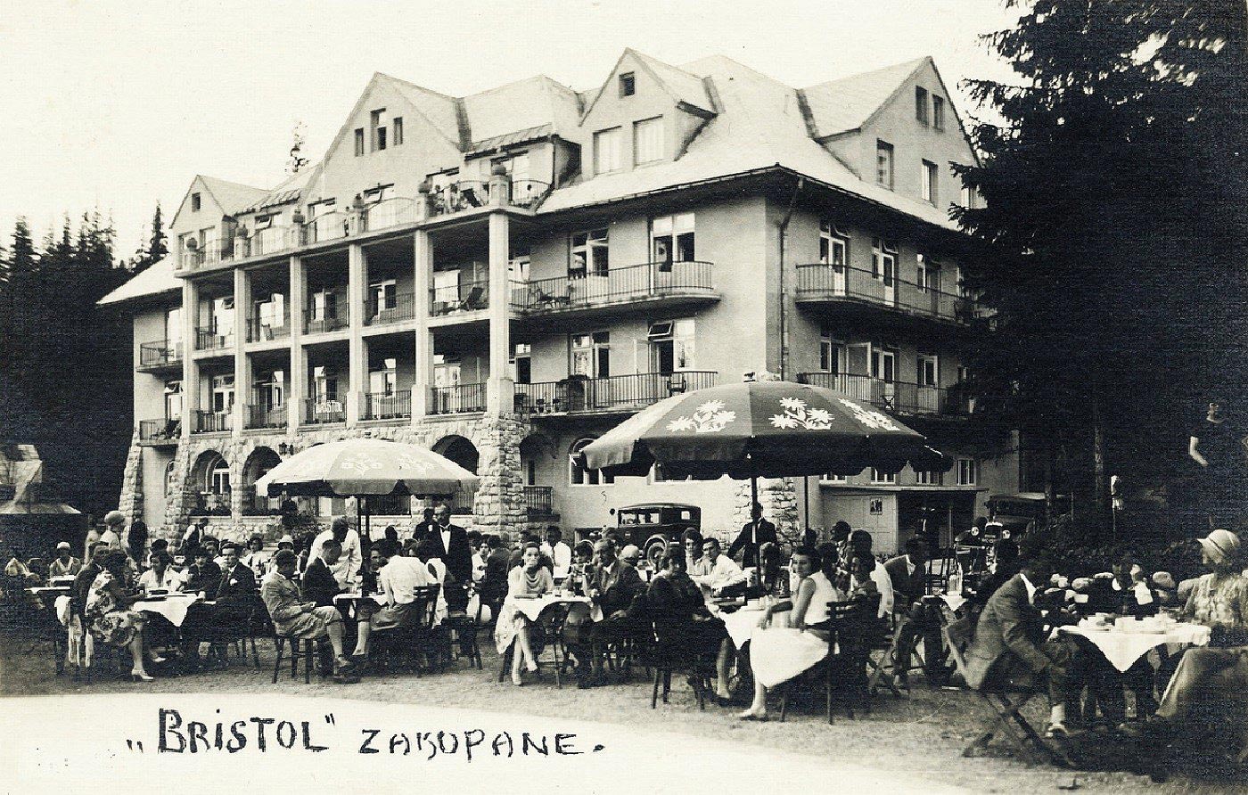 Goscie hotelu Bristol w Zakopanem
