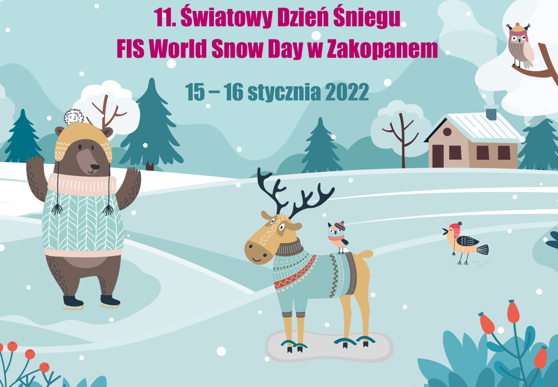 WORLD SNOW DAY, czyli Światowy Dzień Śniegu