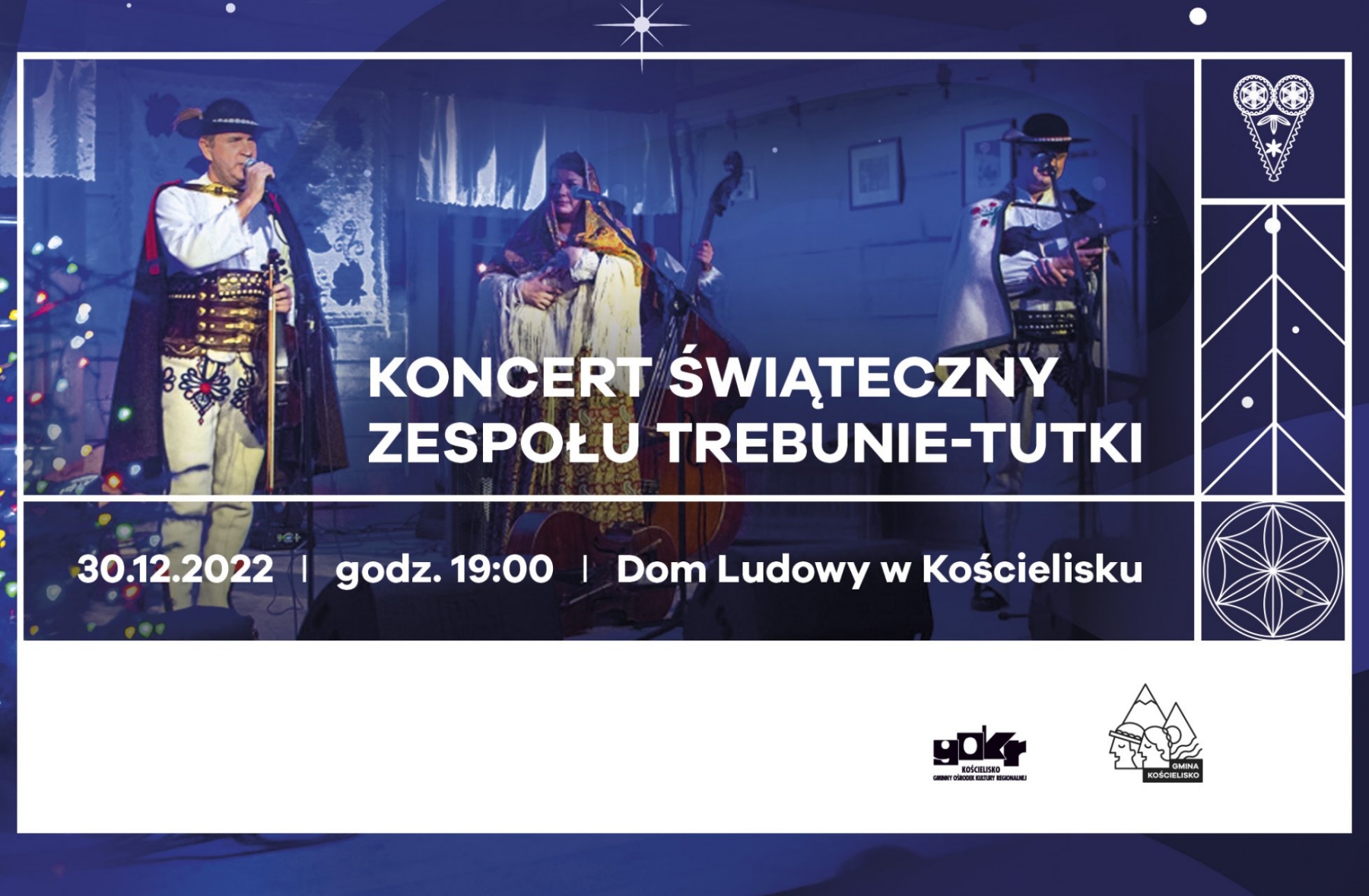 Trebunie-Tutki koncert świateczny w Kościelisku