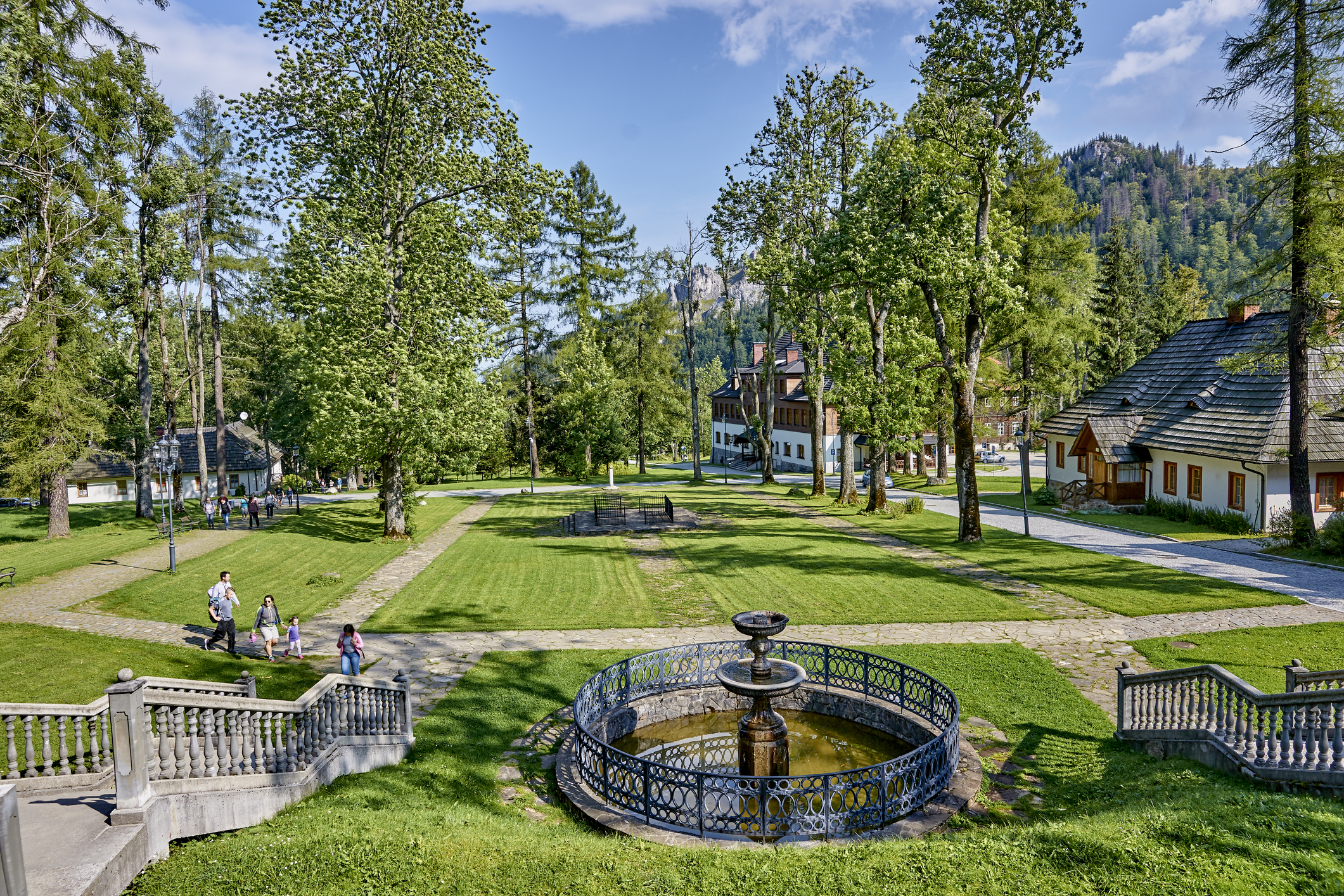 Spacer Aleją Przewodników Tatrzańskich do Kuźnic 1 spacer do kuznic zakopane