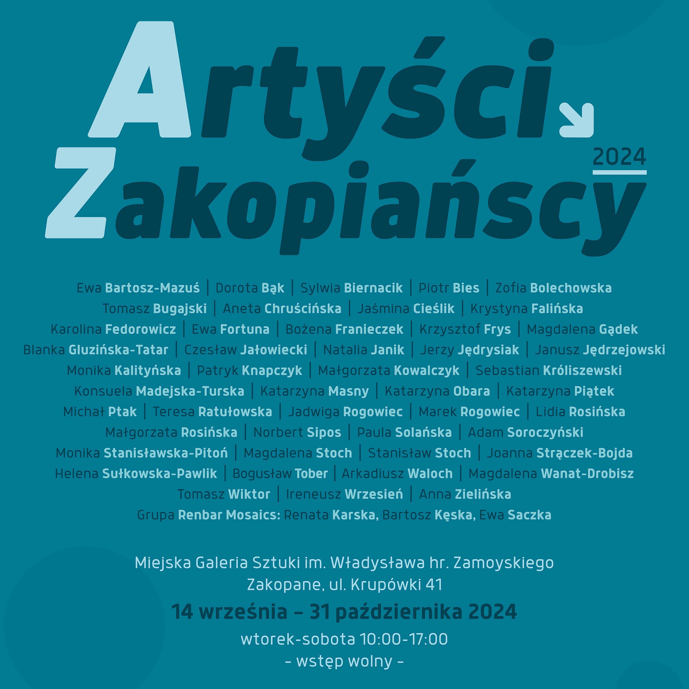 az 24 plakat square