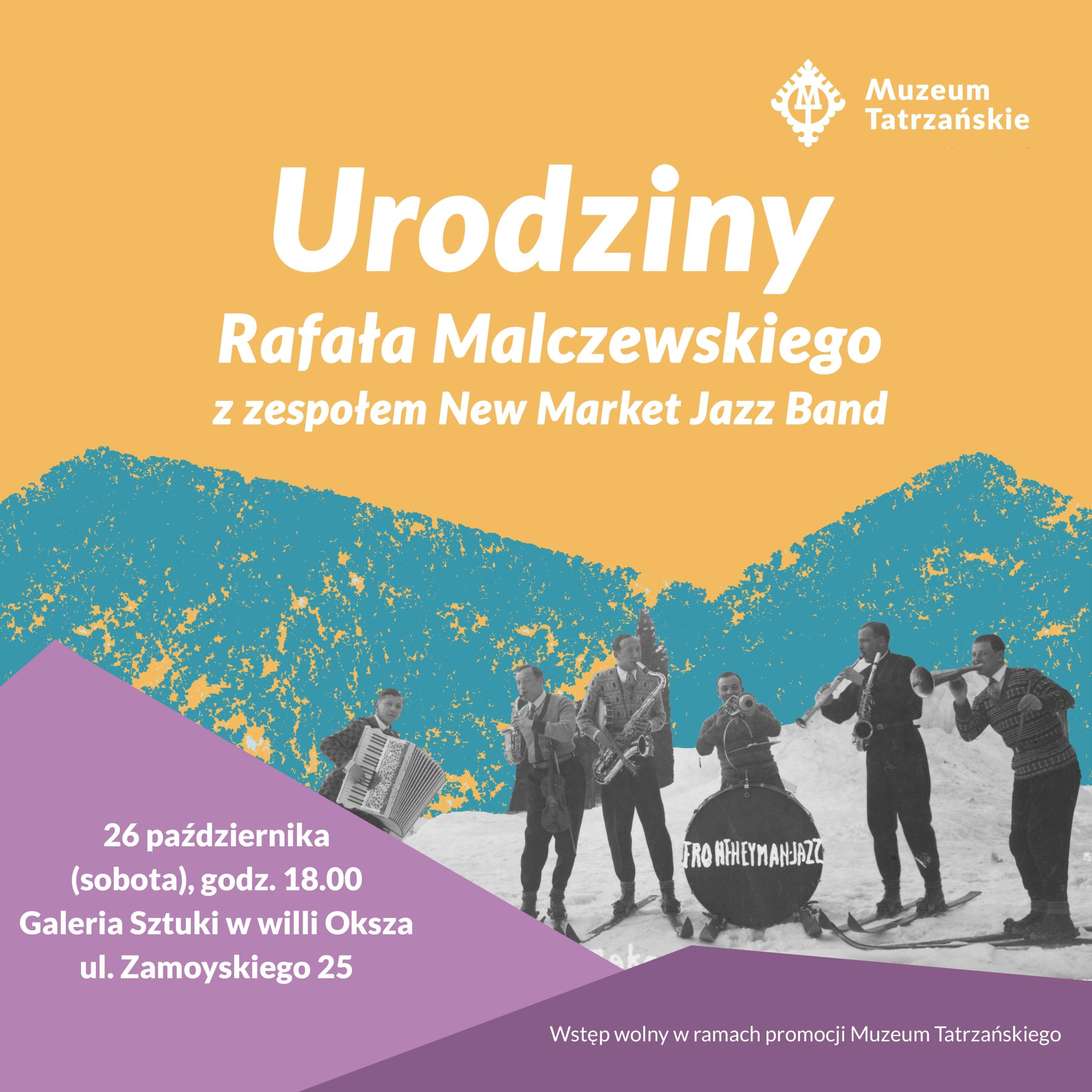 Urodziny Rafała Malczewskiego z zespołem New Market Jazz Band 1 Urodziny Rafała Malczewskiego