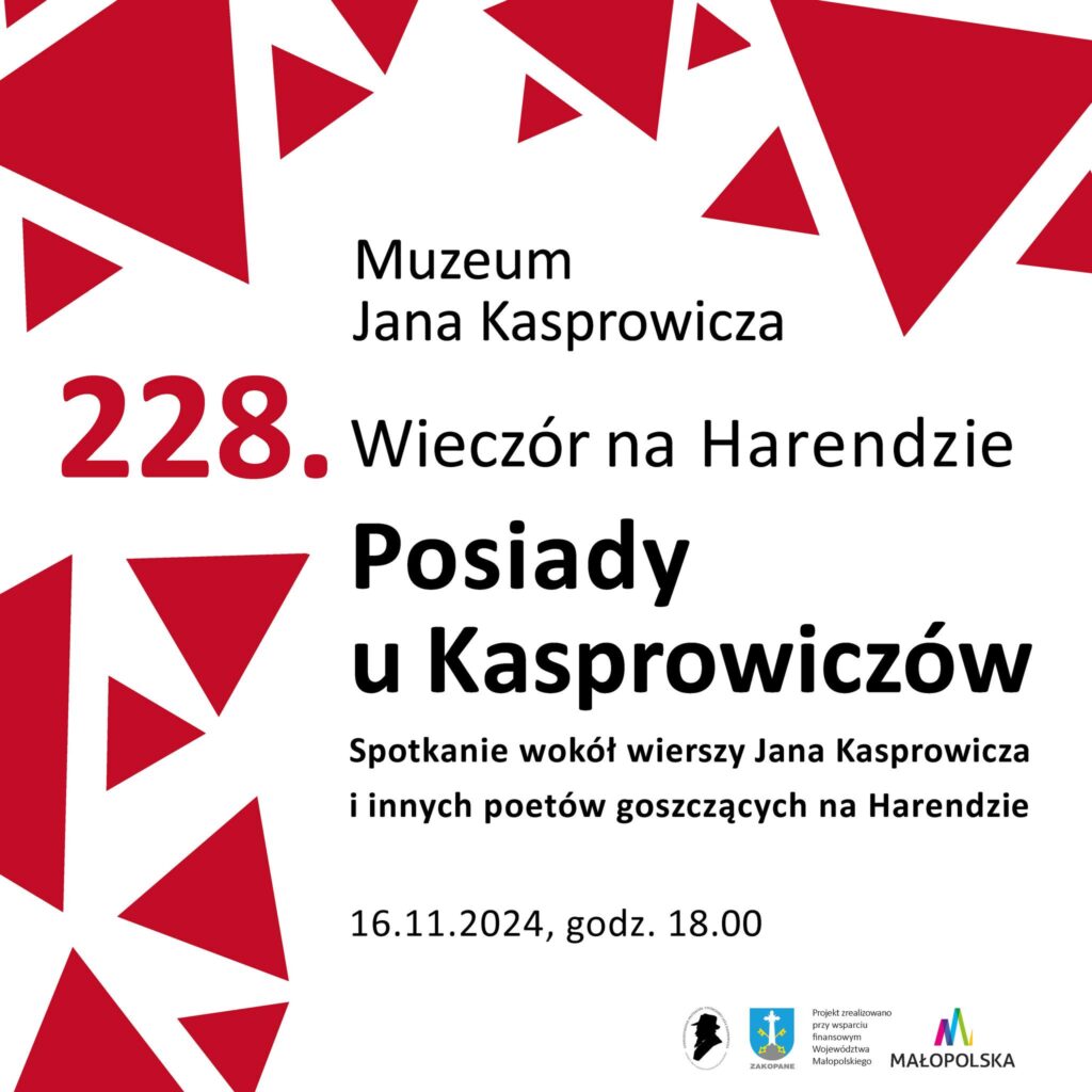 228 Wieczor na Harendzie - Posiady u Kasprowiczów