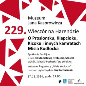 229 Wieczór na Harendzie - Spotkanie z Stanisławą Trebunią-Staszel