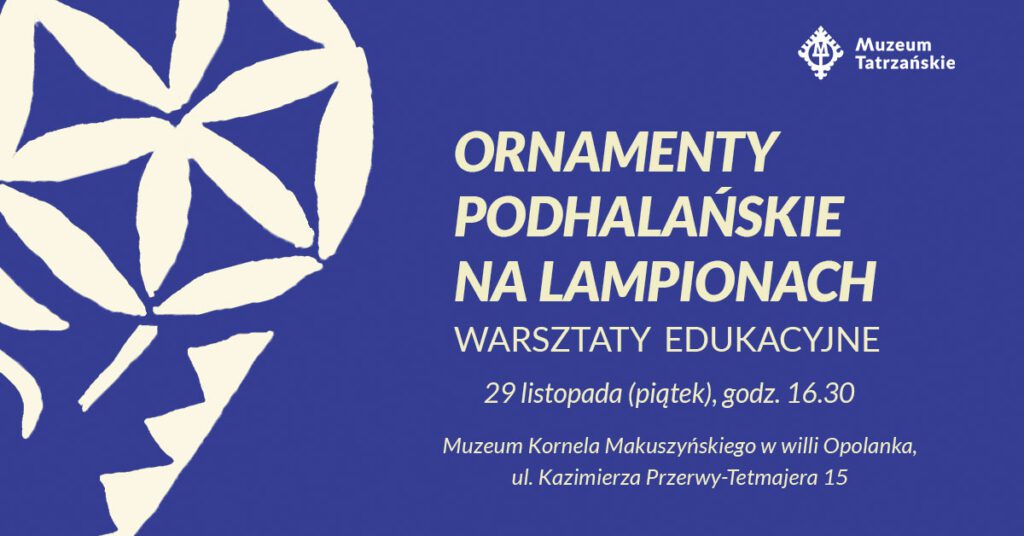 Warsztaty Ornamenty podhalańskie na lampionach