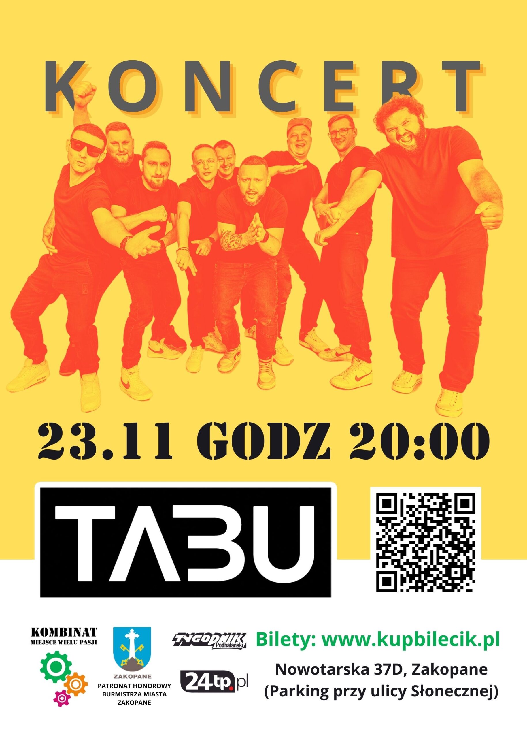 Koncert TABU Koncert w Zakopanem scaled