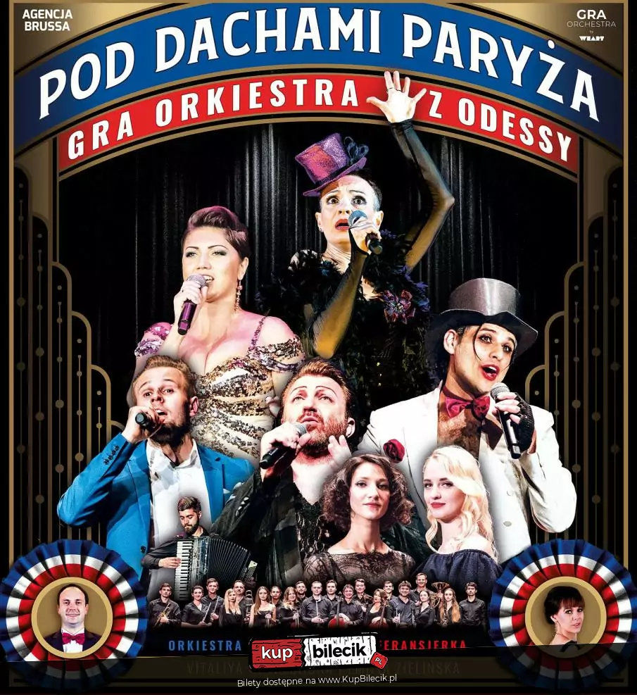 Pod Dachami Paryża - Koncert muzyki francuskiej