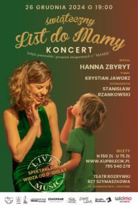 Koncert „Świąteczny list do MAMY“