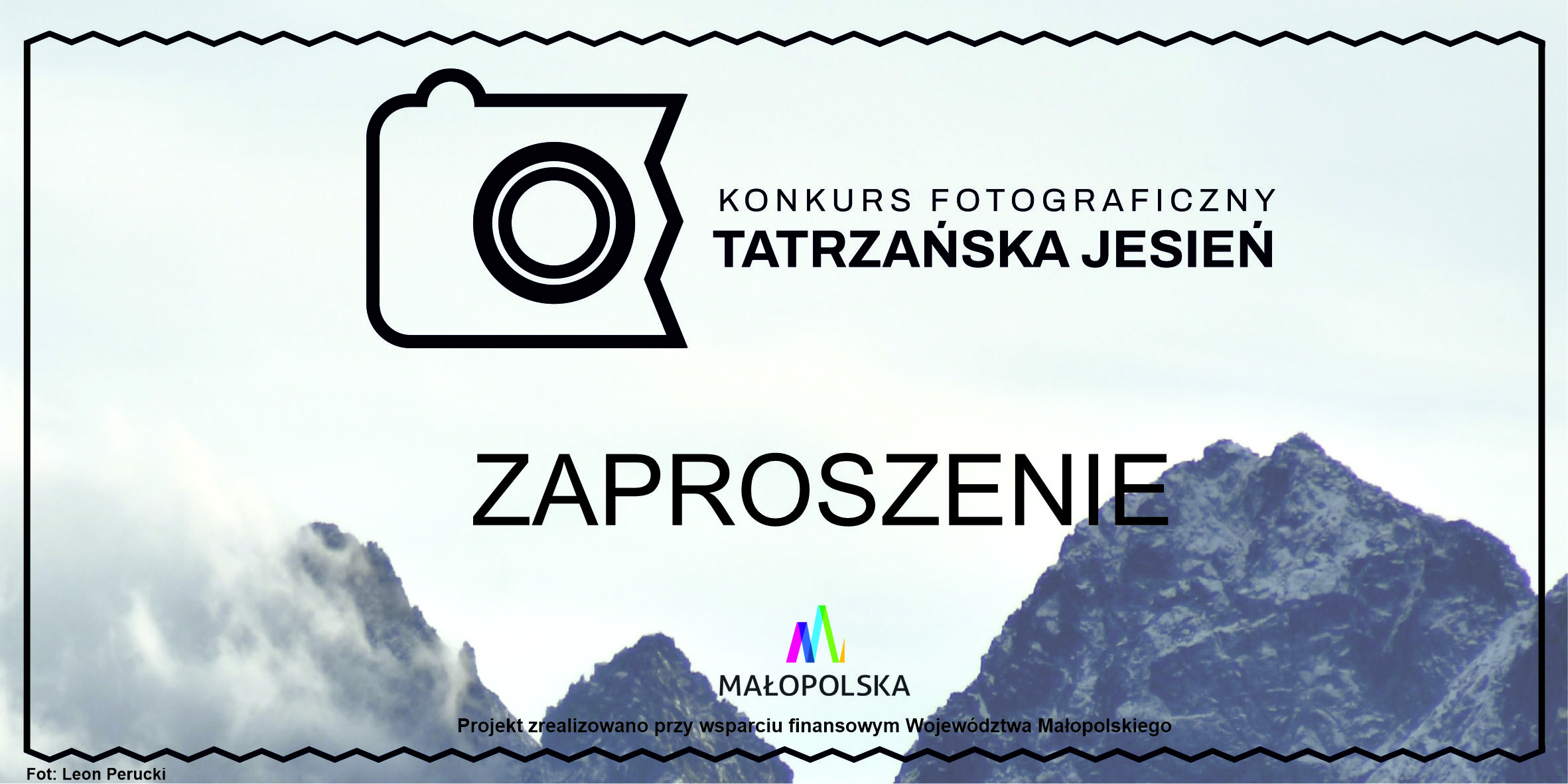 Zaproszenie na finał tegorocznej edycji Konkursu Fotograficznego „Tatrzańska Jesień” 1 Finał Konkursu Fotograficznego „Tatrzańska Jesień”
