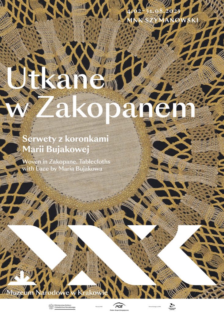 Utkane w Zakopanem. Serwety z koronkami Marii Bujakowej 1 Utkane w Zakopanem. Serwety z koronkami Marii Bujakowej