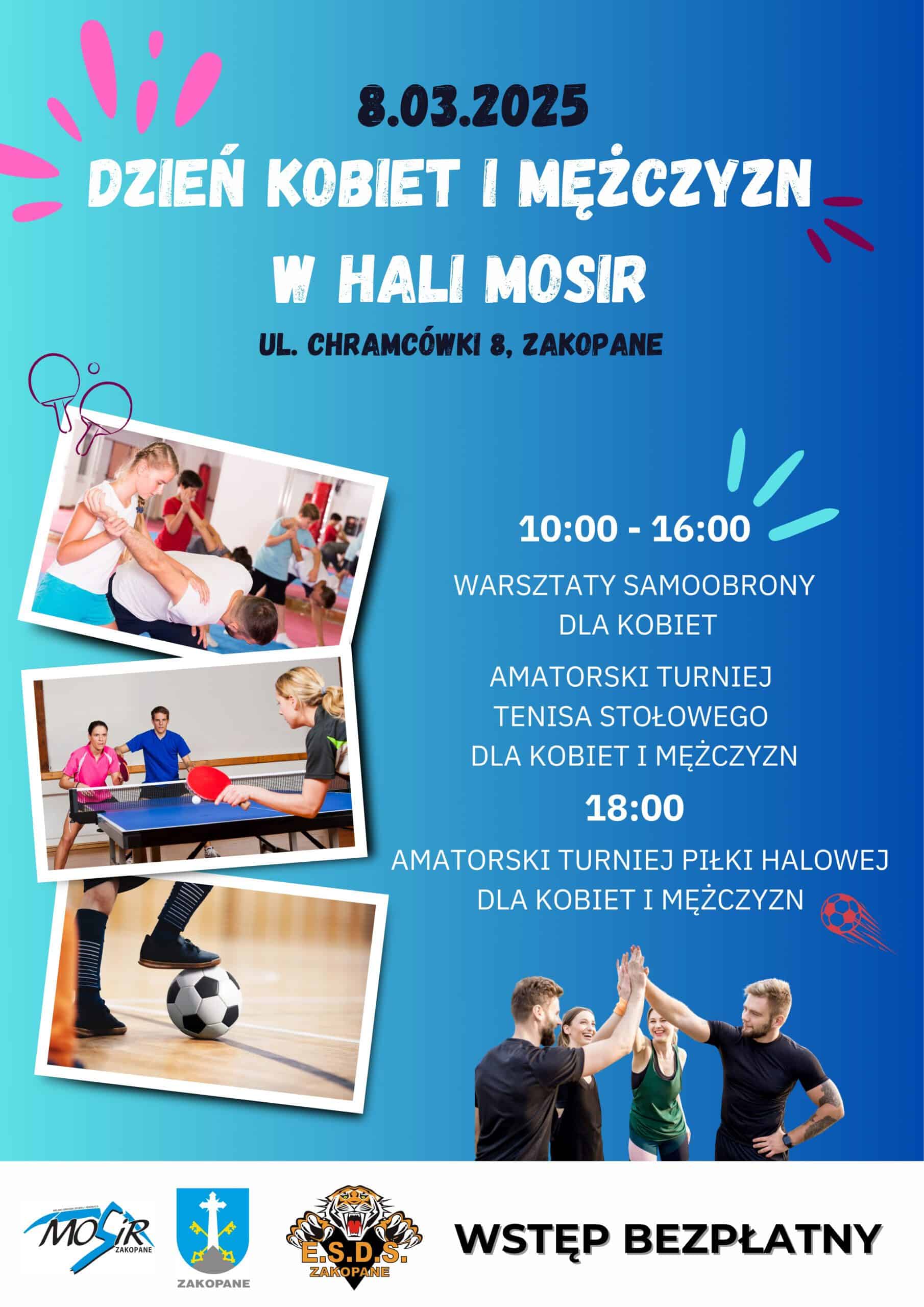 Dzień Kobiet i Dzień Mężczyzn w Hali Sportowej MOSiR