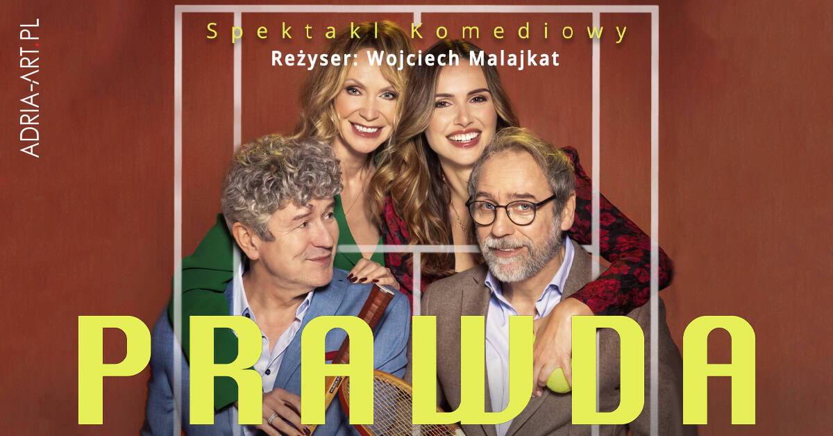 Komedia „Prawda” w reżyserii Wojciecha Malajkata
