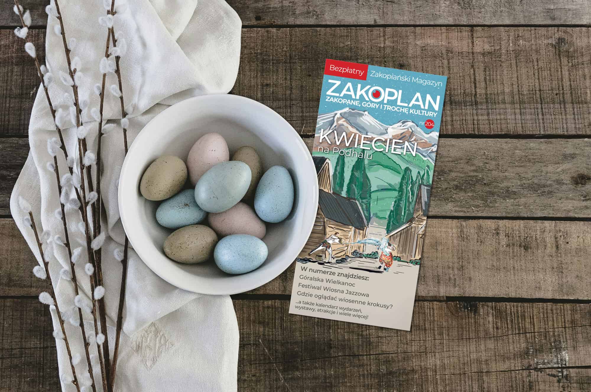 Kwiecień plecień, bo przeplata... 1 Kwiecień na Podhalu - Zakoplan na kwiecień