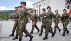 Ogólnopolski Przegląd Musztry Klas Wojskowych w Zakopanem