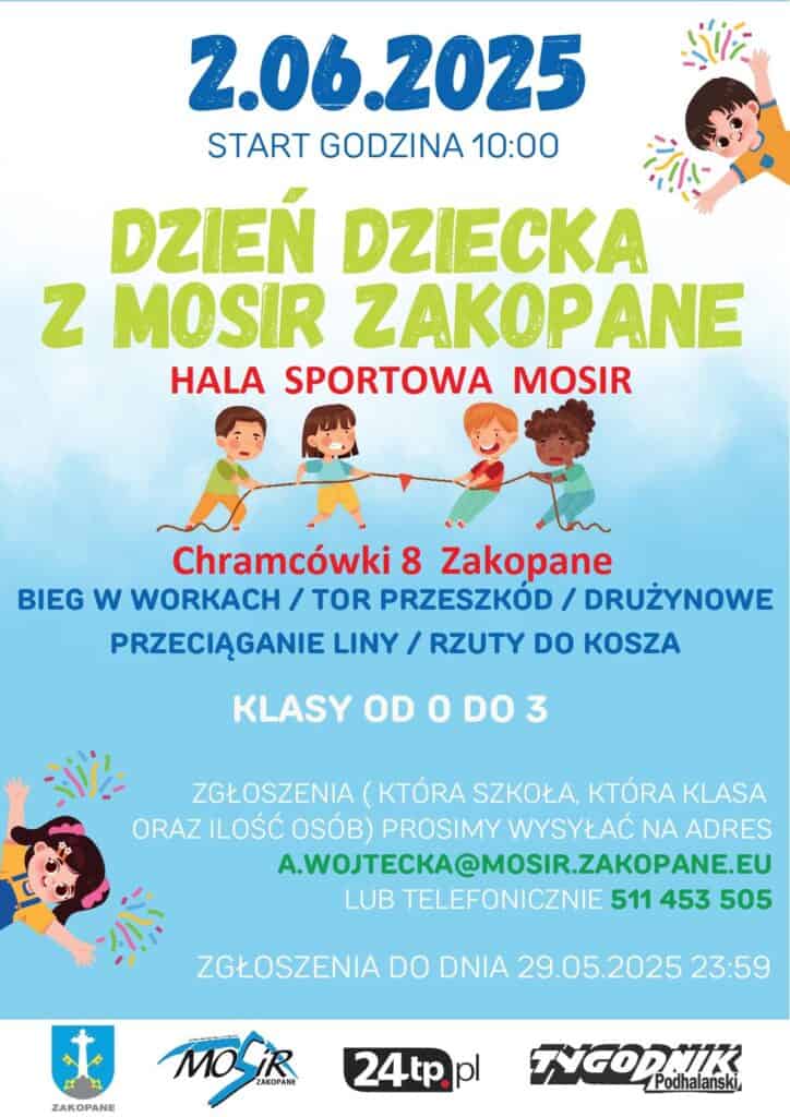Dzień Dziecka z MOSiR Zakopane