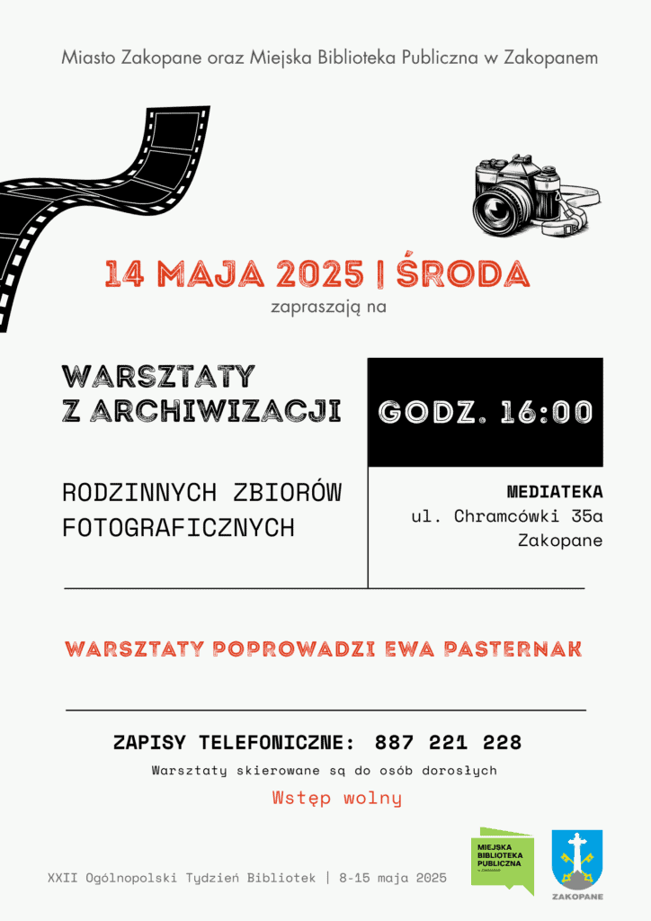 Warsztaty z archiwizacji fotografii 1 Warsztaty z archiwizacji rodzinnych zbiorów fotograficznych