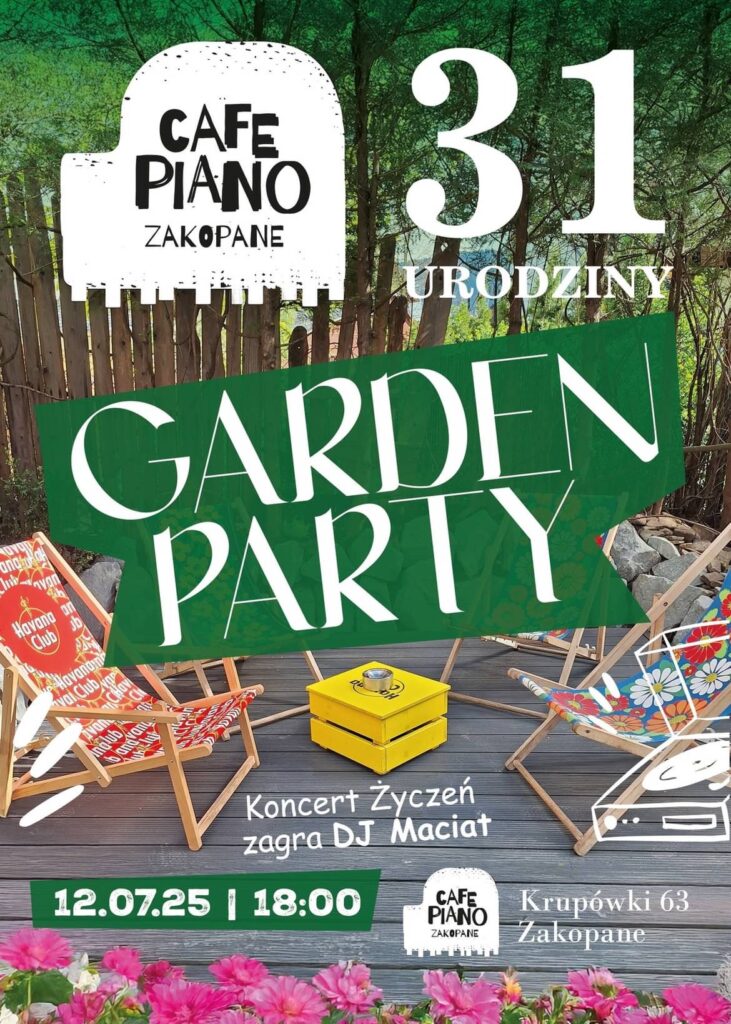31 urodziny Cafe Piano w Zakopanem