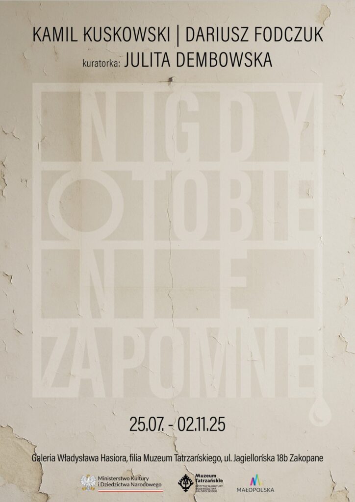 Wernisaż wystawy „Nigdy o Tobie nie zapomnę”