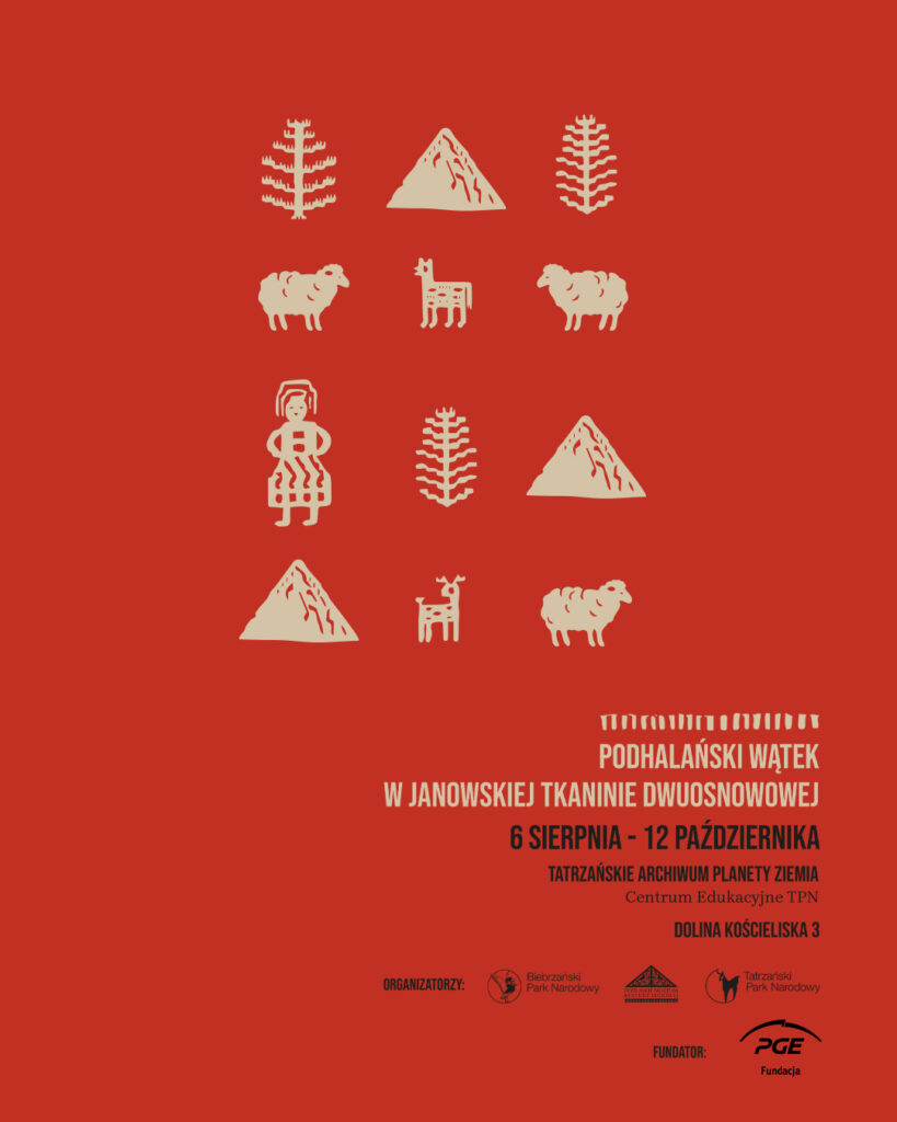 Podhalański wątek w janowskiej tkaninie dwuosnowowej 1 Podhalański wątek w janowskiej tkaninie dwuosnowowej