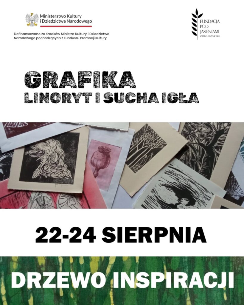 Warsztaty linorytu i suchej igły w Poroninie 1 Warsztaty linorytu i suchej igły w Poroninie