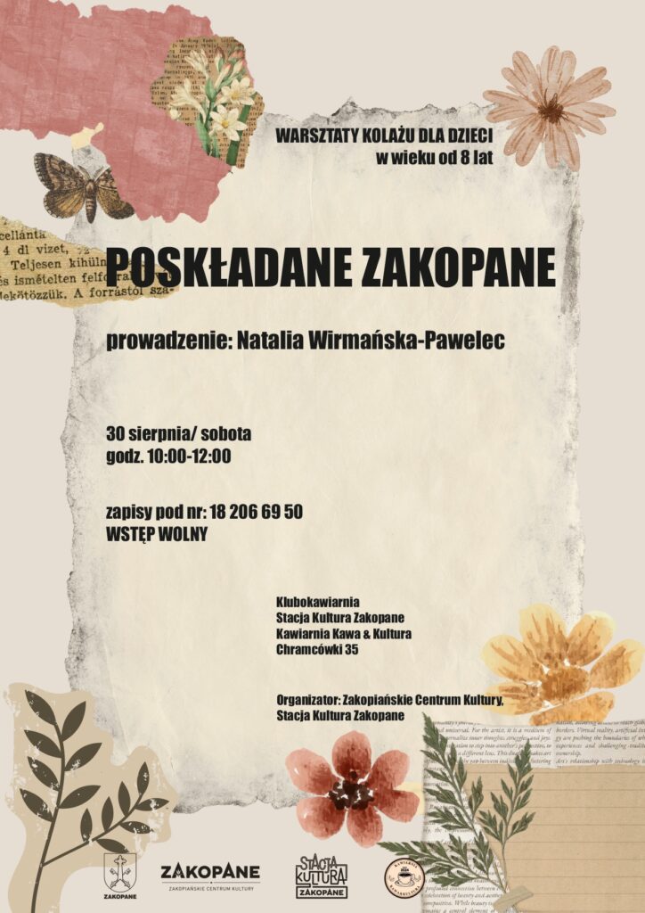 Warsztaty kolażu „Poskładane Zakopane”
