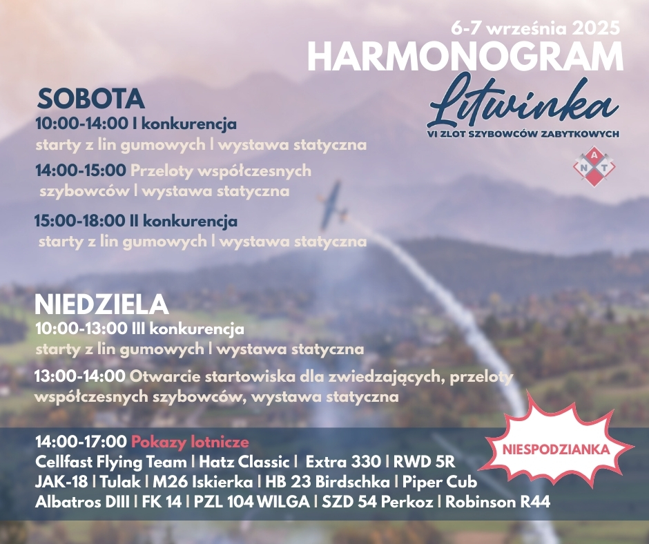 VI Zlot Szybowców Zabytkowych w Czarnej Górze