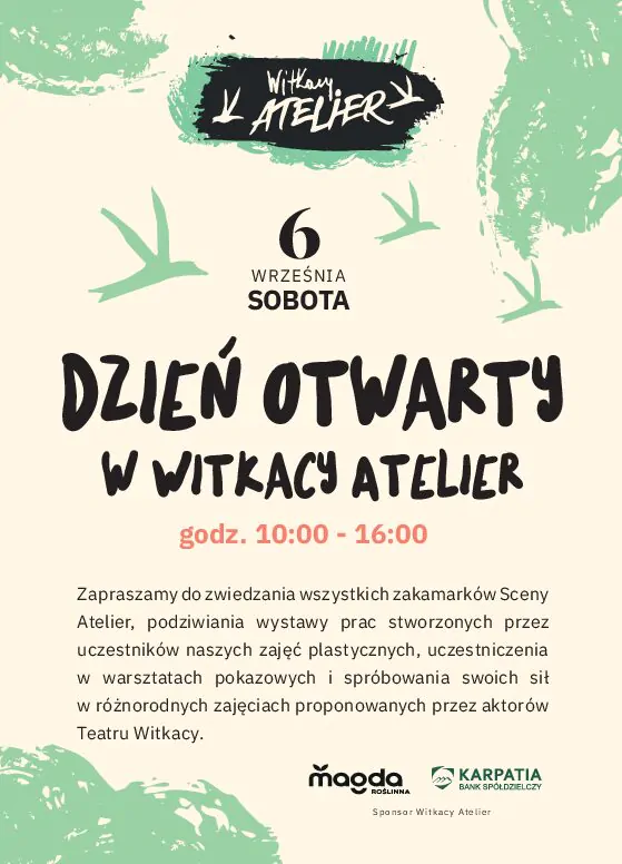 Dzień Otwarty w Witkacy Atelier 1 Dzień Otwarty w Witkacy Atelier