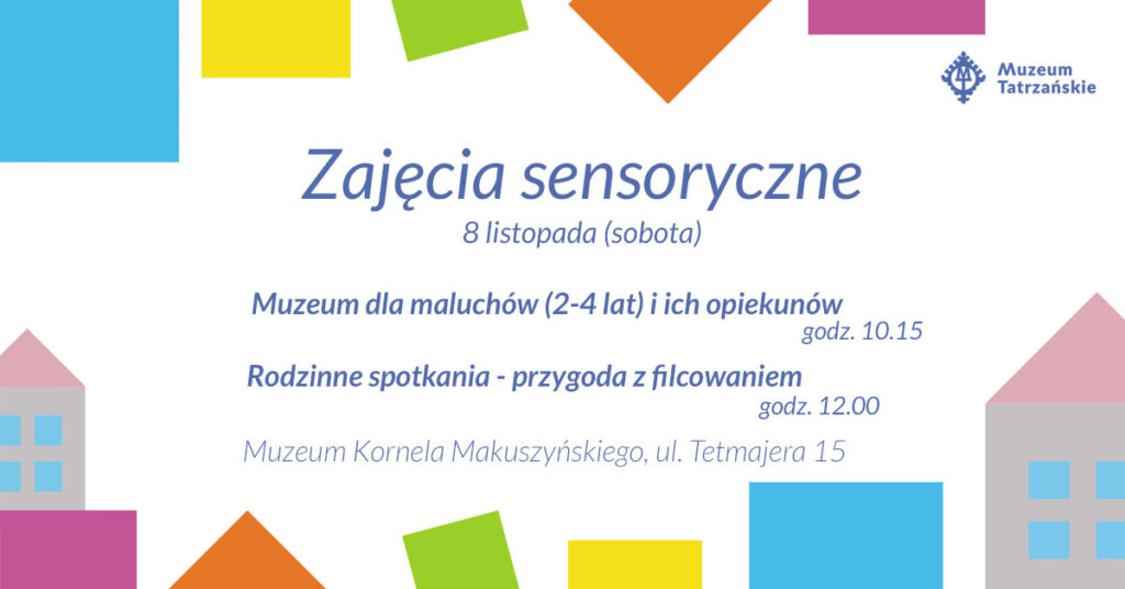 Zajęcia sensoryczne w willi Opolanka