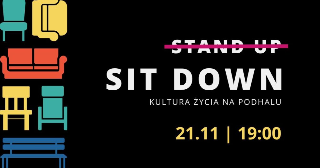 Spotkanie „Sit Down” z udziałem Marcieja Pinkwarta i Kabaretu Śleboda