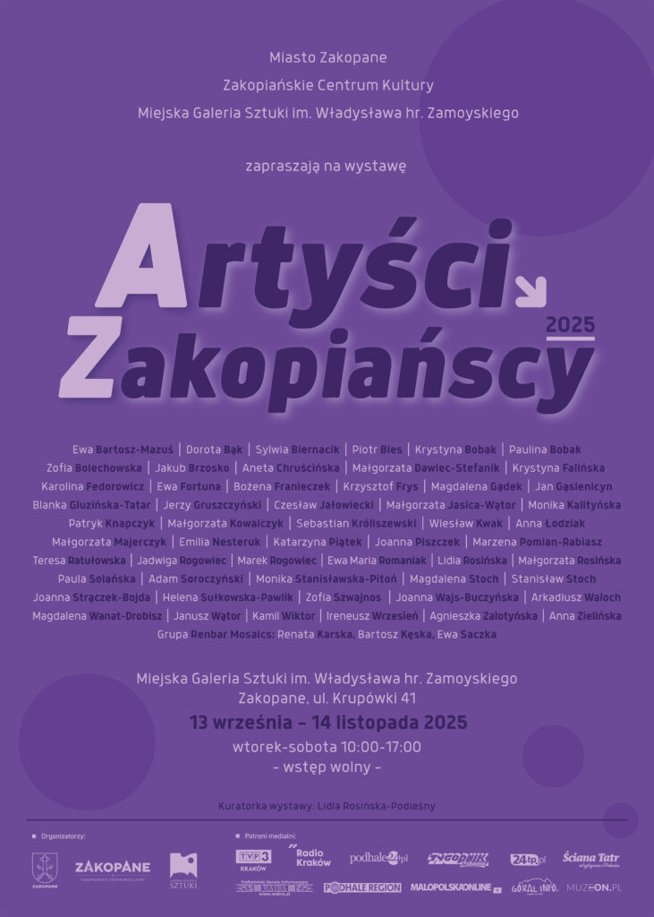 Wystawa „Artyści Zakopiańscy 2025”
