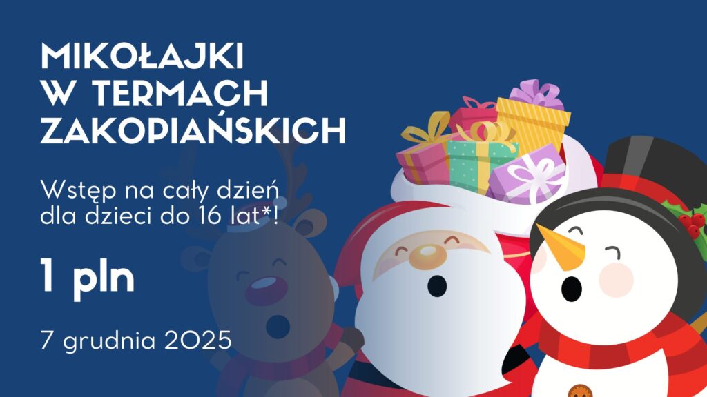 Mikołajki w Termach Zakopiańskich