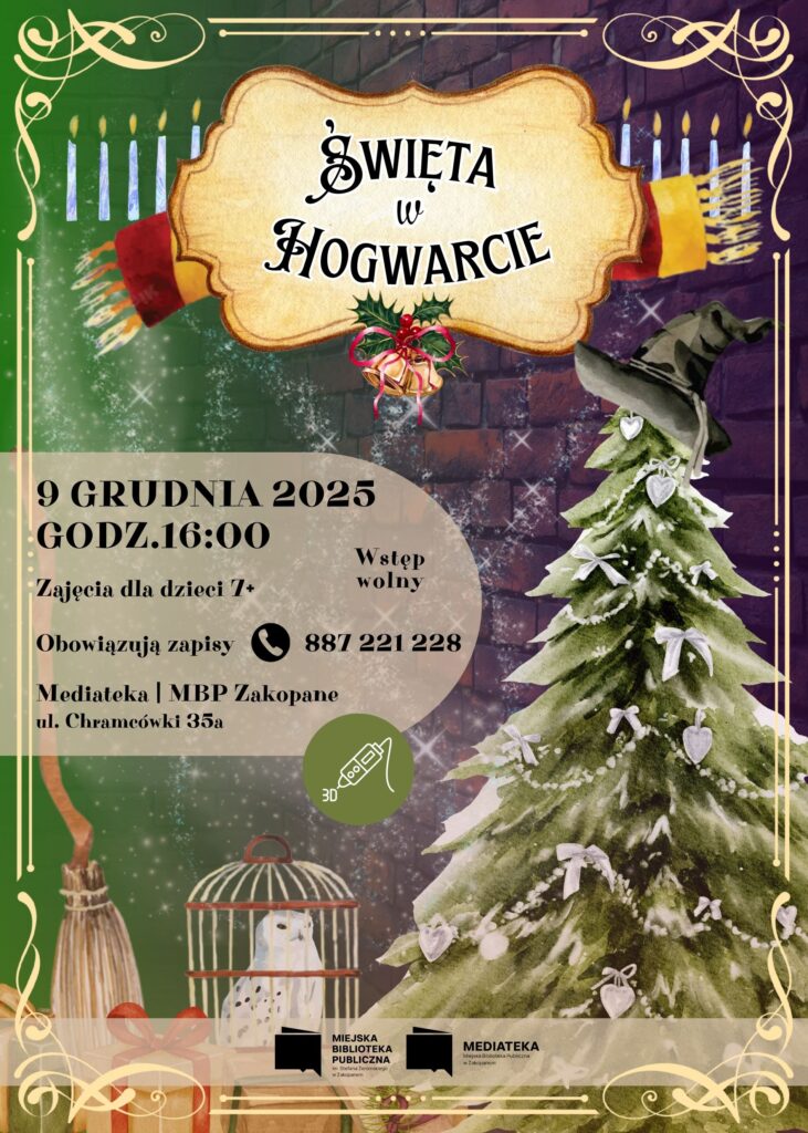 „Święta w Hogwarcie” - zajęcia literacko-plastyczne dla dzieci