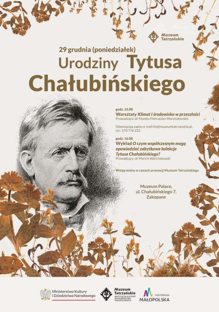 Urodziny Tytusa Chałubińskiego 1 Urodziny Tytusa Chałubińskiego