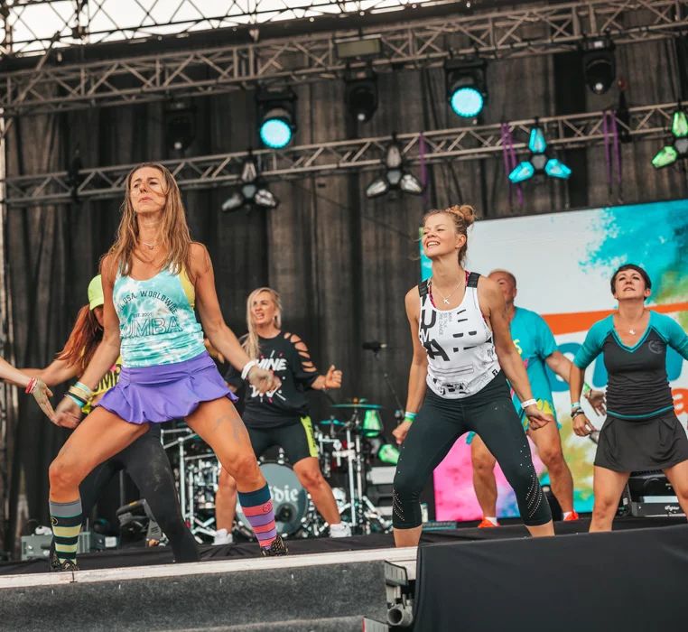 Zajęcia zumby z Martą Jelonek