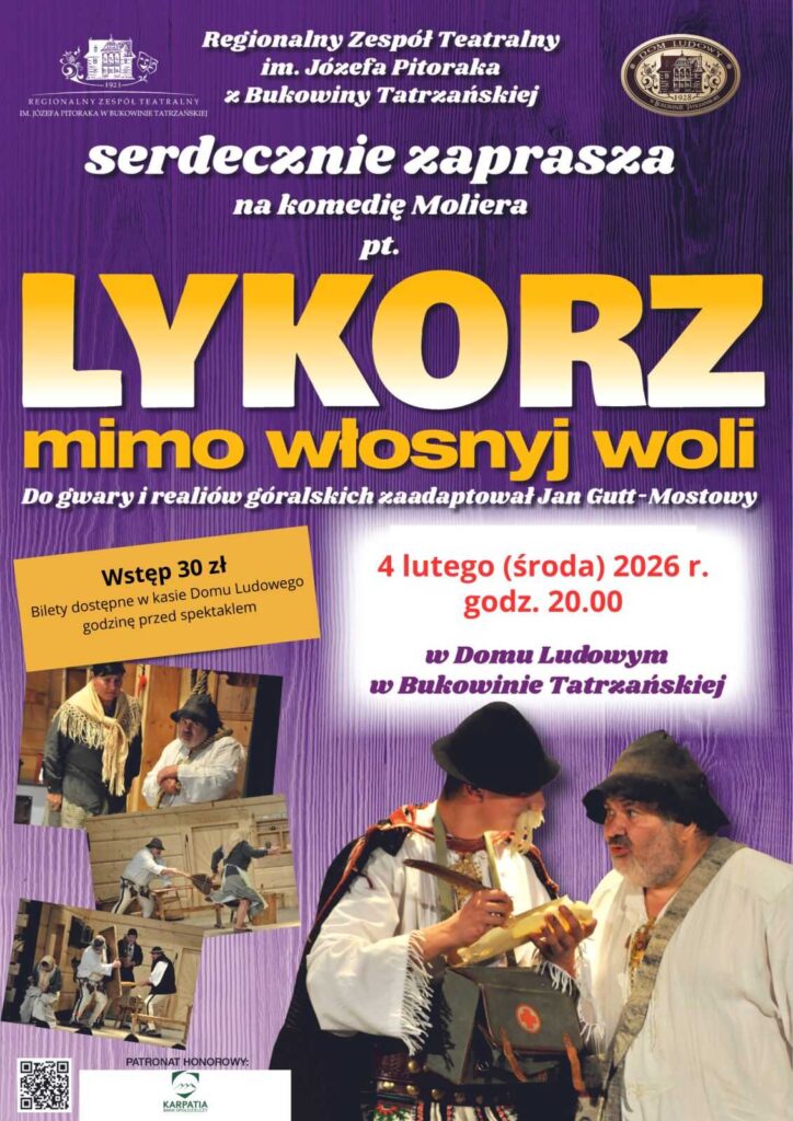 Sztuka teatralna „Lykorz mimo włosnyj woli”