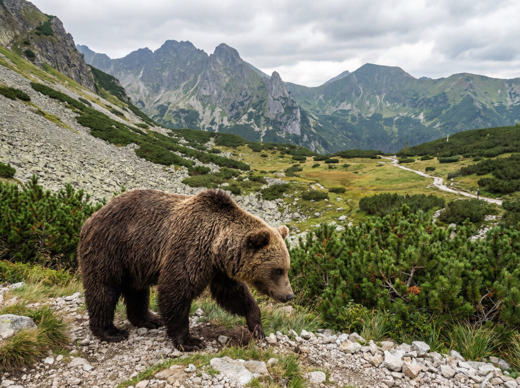Miłość niedźwiedzi w Tatrach: randki bez romantyzmu, za to z GPS-em 1 Niedźwiedzie w Tatrach