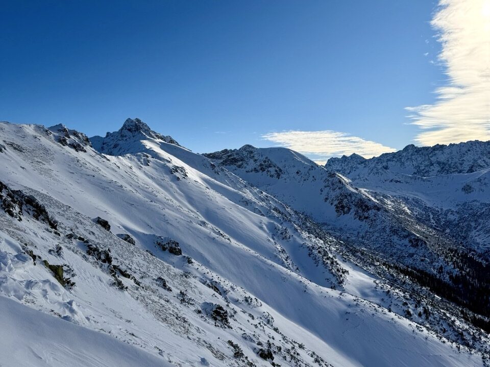 Warunki na szlakach tatrzańskich podczas ferii zimowych 1