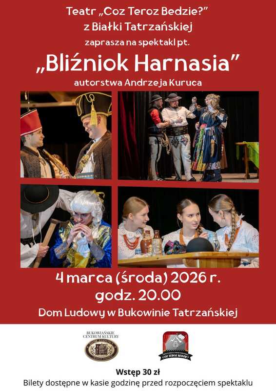 Spektakl „Bliźniok Harnasia”