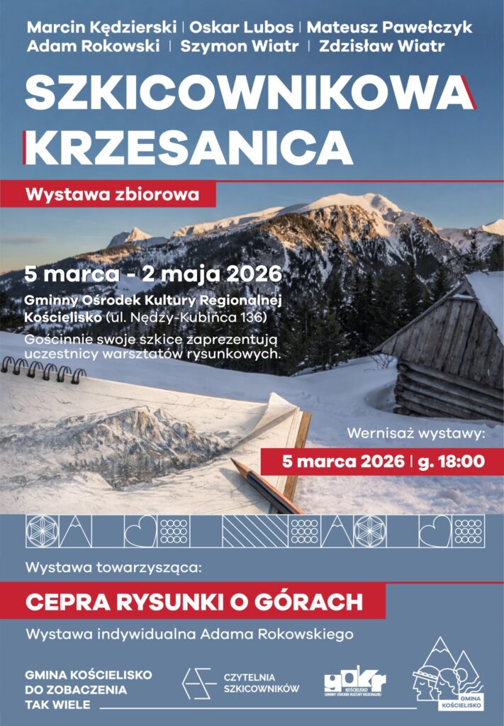 Wernisaż wystawy „Szkicownikowa Krzesanica” 1 Wernisaż wystawy „Szkicownikowa Krzesanica”