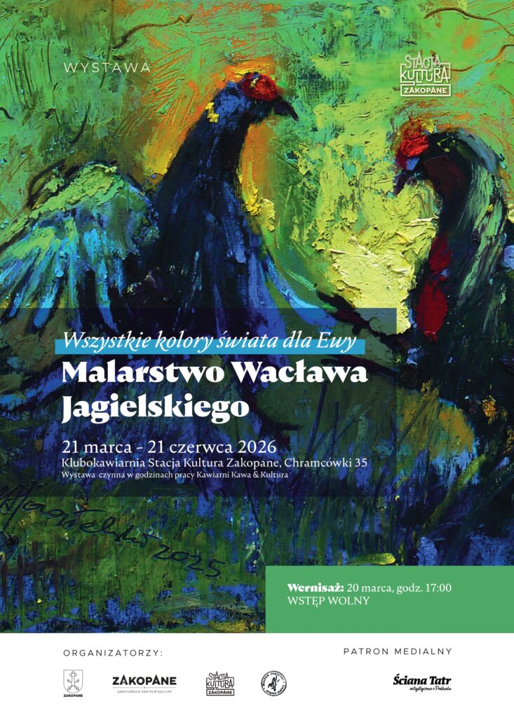 Wernisaż wystawy malarstwa Wacława Jagielskiego „Wszystkie kolory świata dla Ewy”